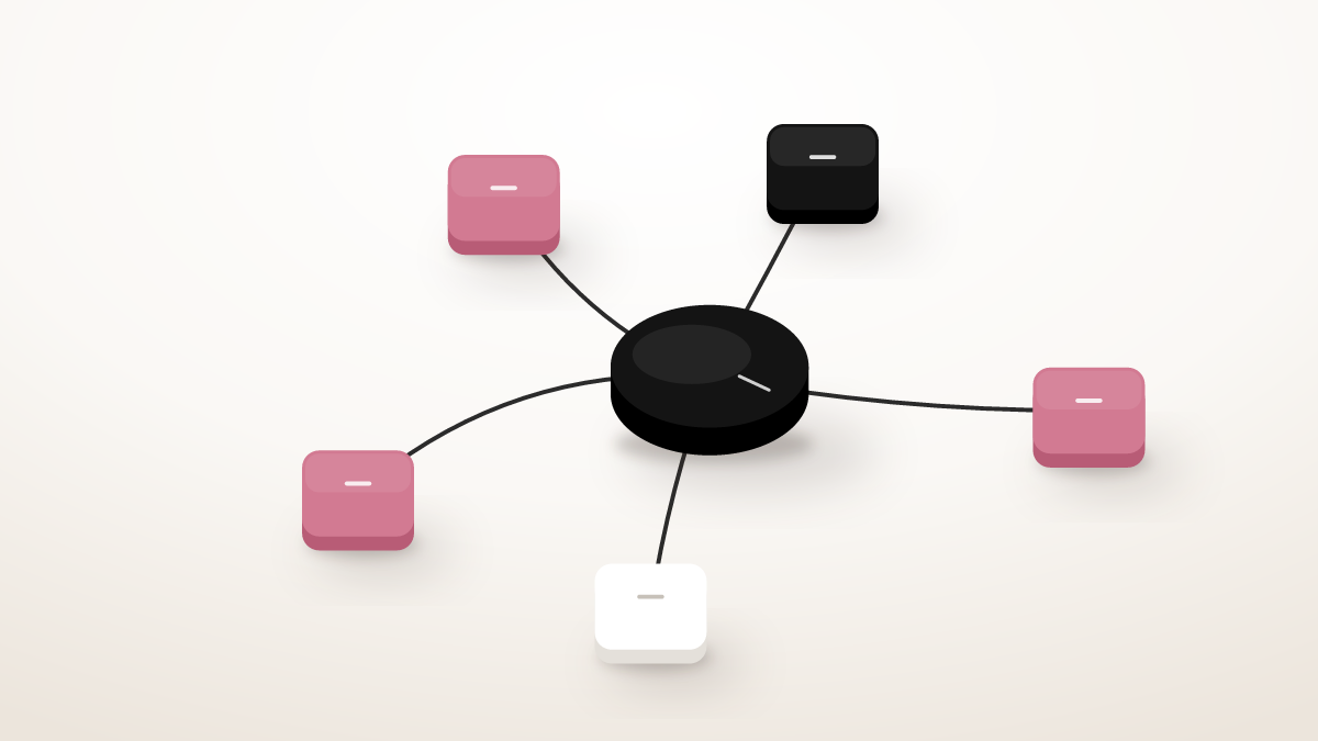 Operator mapping sales automation tools at a workstation with pipeline metrics on screen