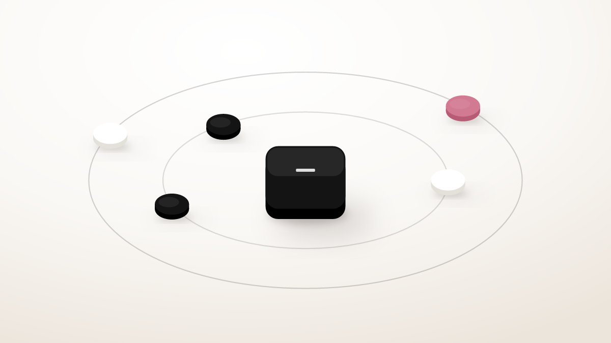 Operator mapping a sales automation workflow across data, triggers, actions, and feedback signals
